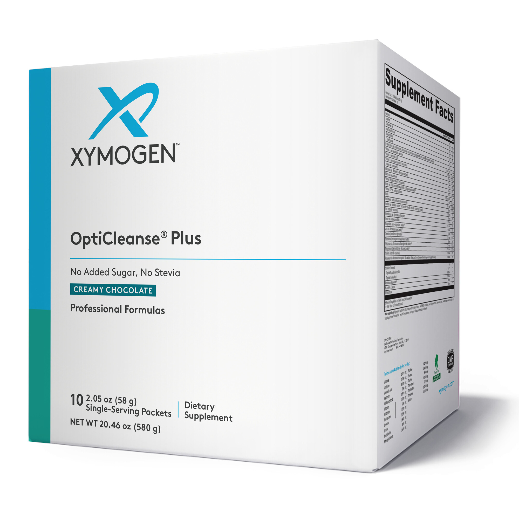 Premium Self Control Diet SP 14袋入り　+12袋 OptiCleanse Plus Gut Cleanse Detox - Chocolate | Xymogen